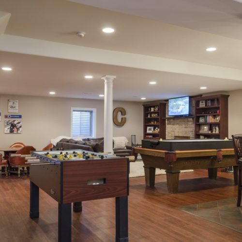 Elmhurst basement remodel