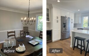 Cook Before After Fridge 300x190 - Elmhurst, IL Kitchen Before & After
